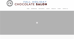 Desktop Screenshot of fallchocolatesalon.com